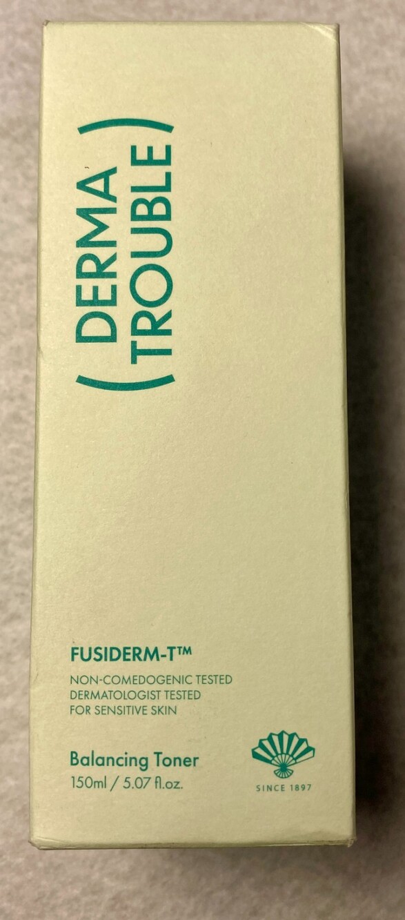 Fusidyne-M Derma Trouble Balancing Toner 150ml. Korean Skincare NEW
